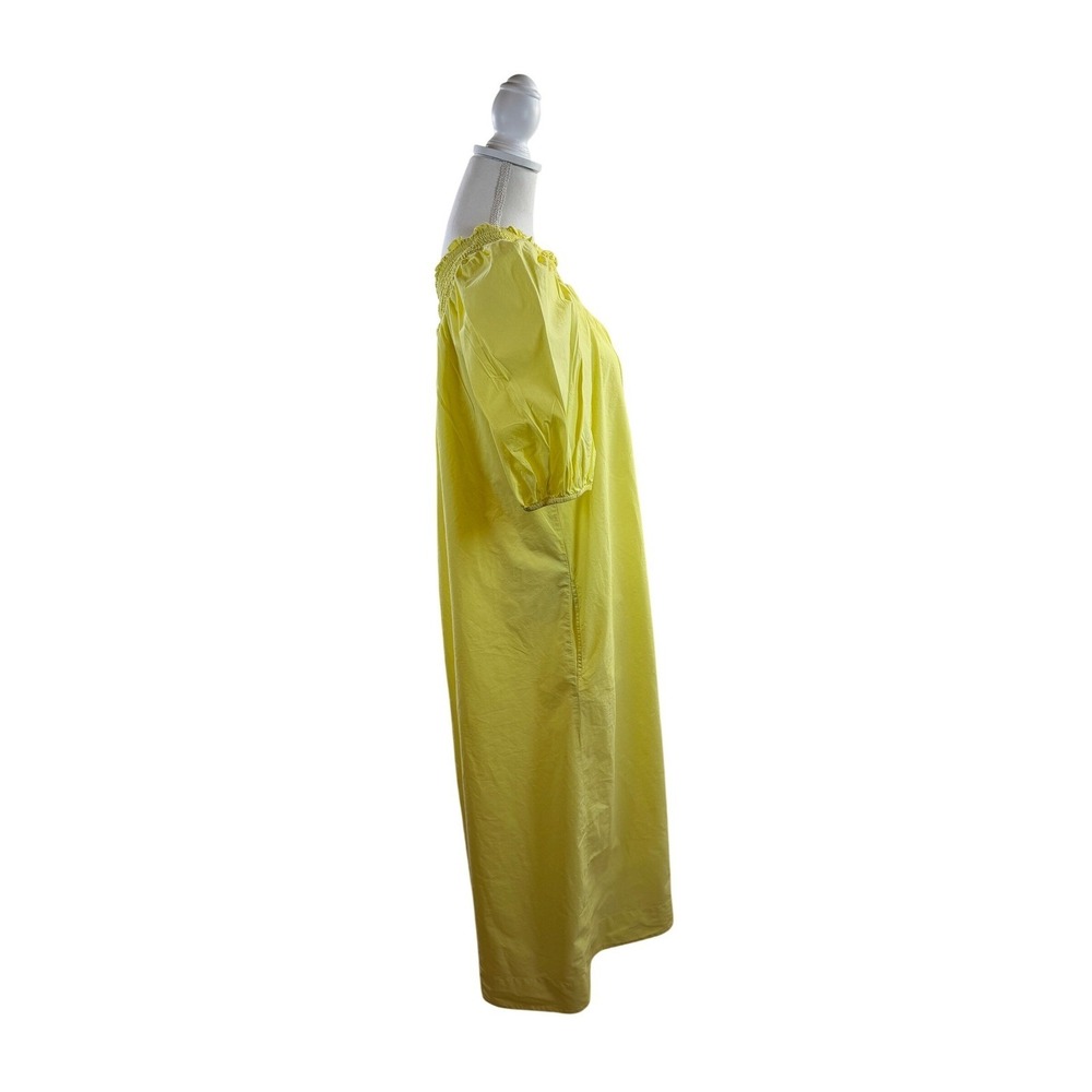 Anthropologie Women's Maeve Yellow One-Shoulder Maxi Dress - Picture 5 of 10
